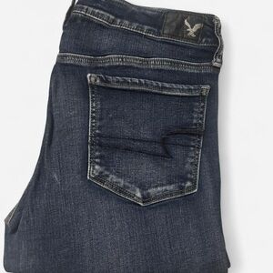 American Eagle Outfitters Dark Blue Skinny Jeans